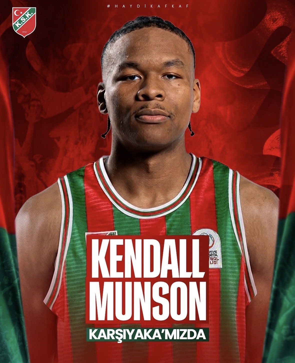 Karşıyaka Basketbol, Kendall Munson’u kadrosuna kattı