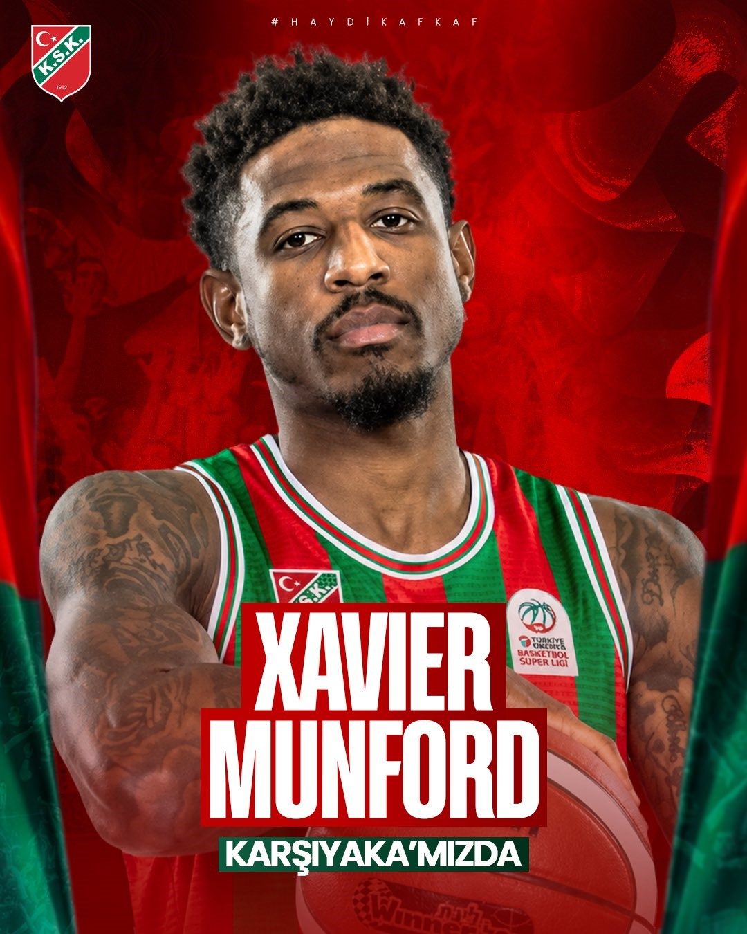 Karşıyaka Basketbol, Xavier Munford’u kadrosuna kattı