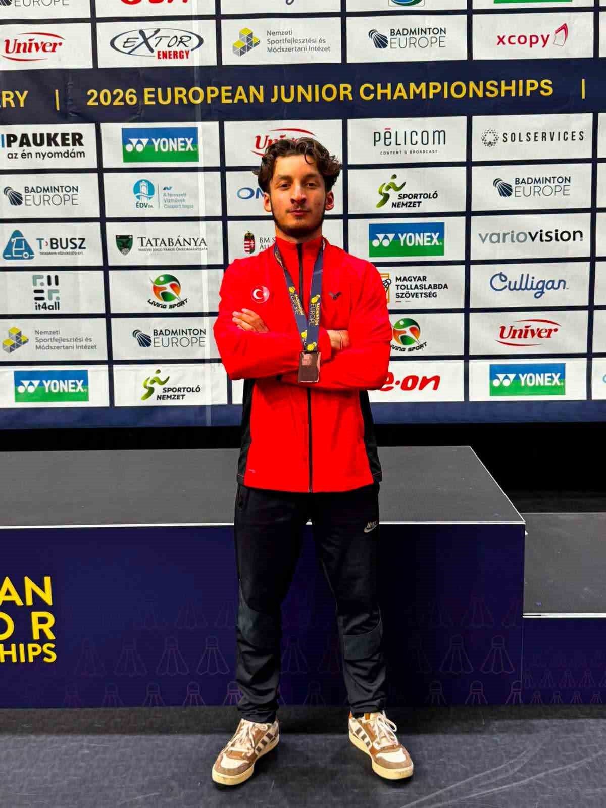 Kayseri Badminton’dan Avrupa üçüncülüğü