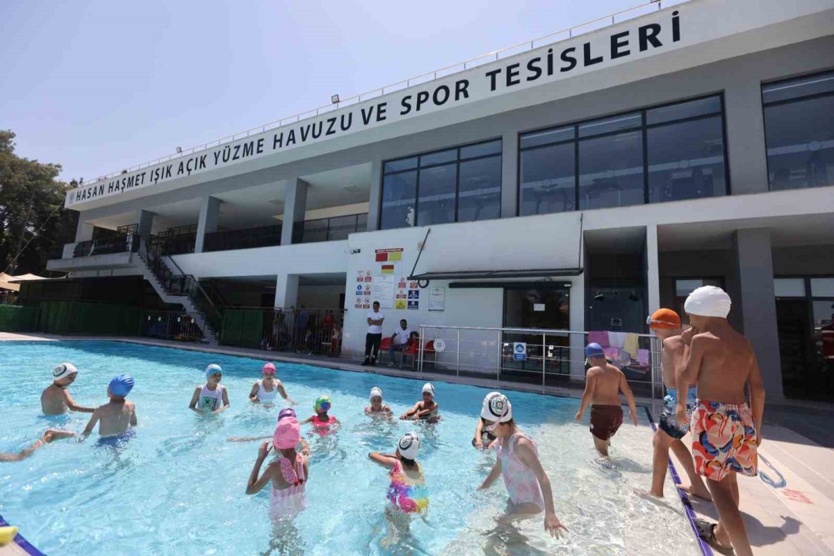 Kırsaldaki çocuklar "Yeşilden Maviye" ilk kulaçlarını attı