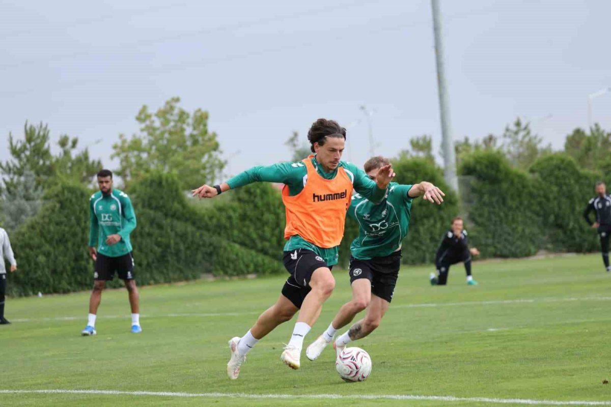 Konyaspor, Erzurumspor FK maçı hazırlıklarına başladı