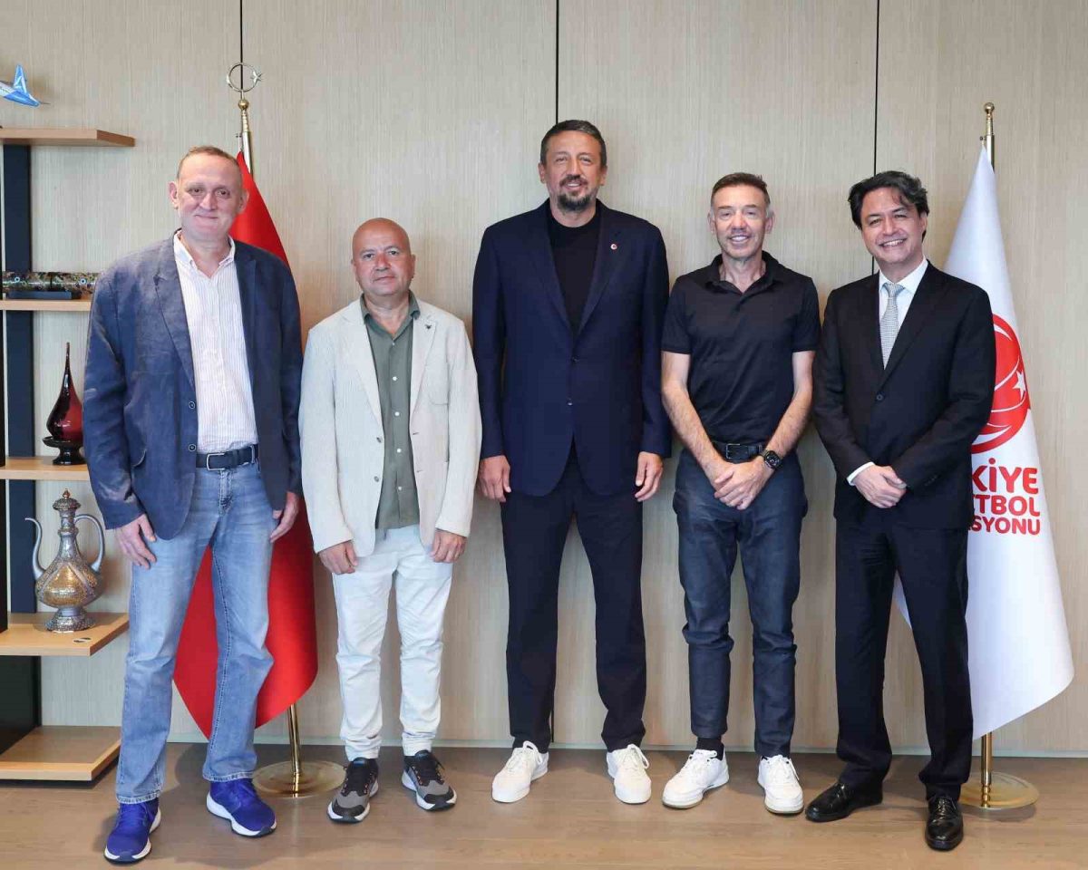 Koray GYO’dan TBF Başkanı Hidayet Türkoğlu’na ziyaret - Foto 2
