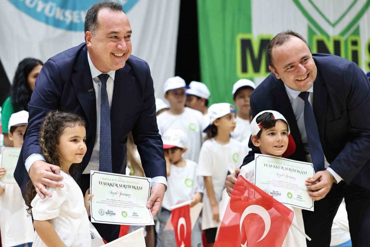 Manisa’da yaz spor okulları tamamlandı