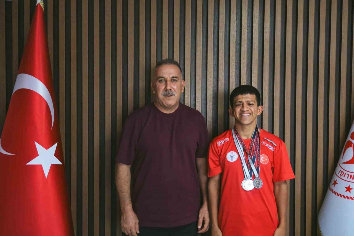 Özel sporcudan Aydın’a 4 gümüş madalya