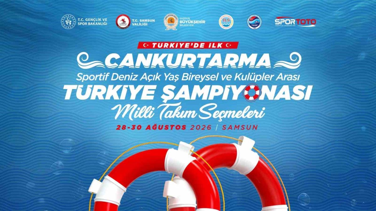 Samsun, Cankurtarma Sportif Deniz Türkiye Şampiyonası’na ev sahipliği yapacak