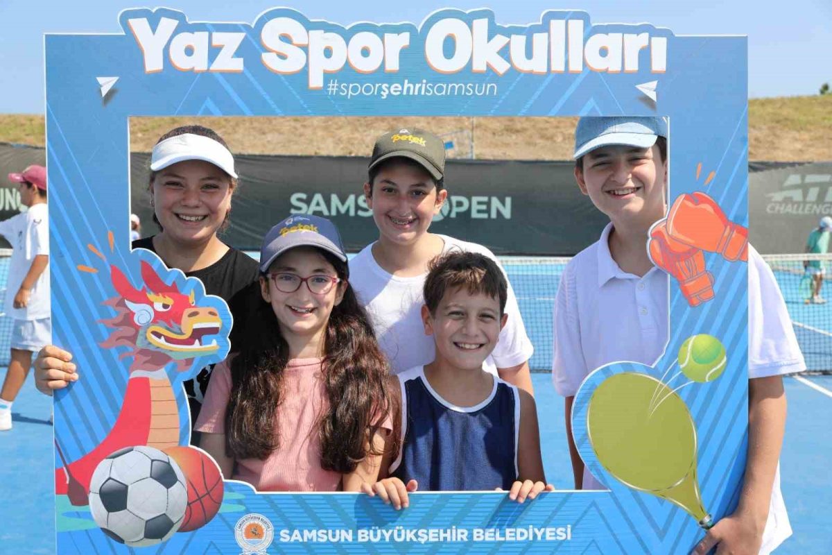 Samsun’da çocukların enerjisi sahalara taştı: 11 branşta ücretsiz spor eğitimi
