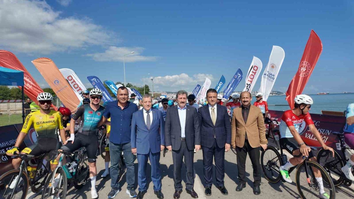 Samsun’da Uluslararası Bisiklet Turu heyecanı başladı