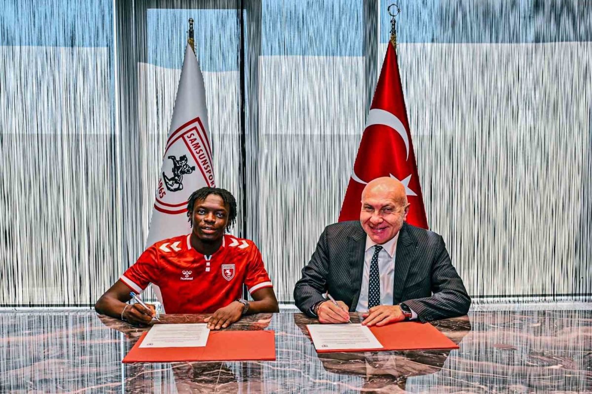 Samsunspor, Antoine Sekongo’yu 5 yıllığına kadrosuna kattı - Foto 2
