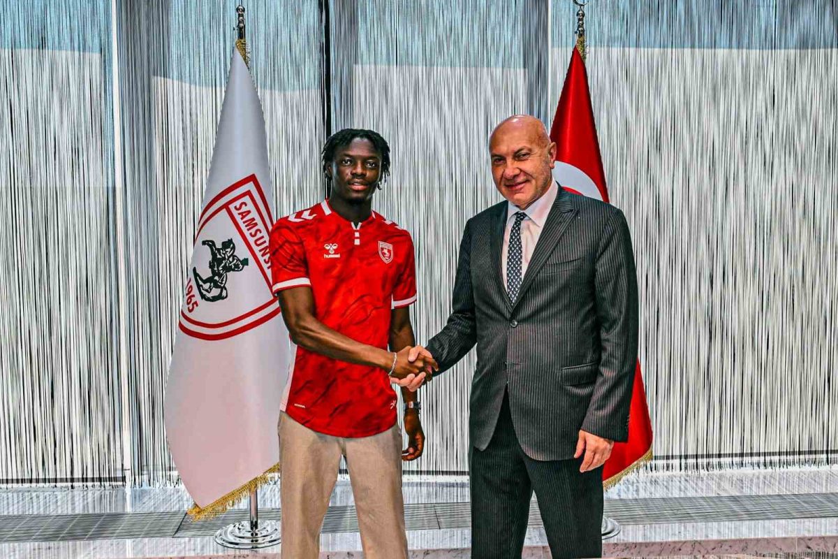 Samsunspor, Antoine Sekongo’yu 5 yıllığına kadrosuna kattı - Foto 3