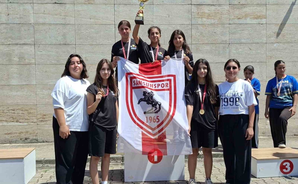 Samsunspor Bocce Takımı Yıldız Kızlar, Türkiye şampiyonu oldu