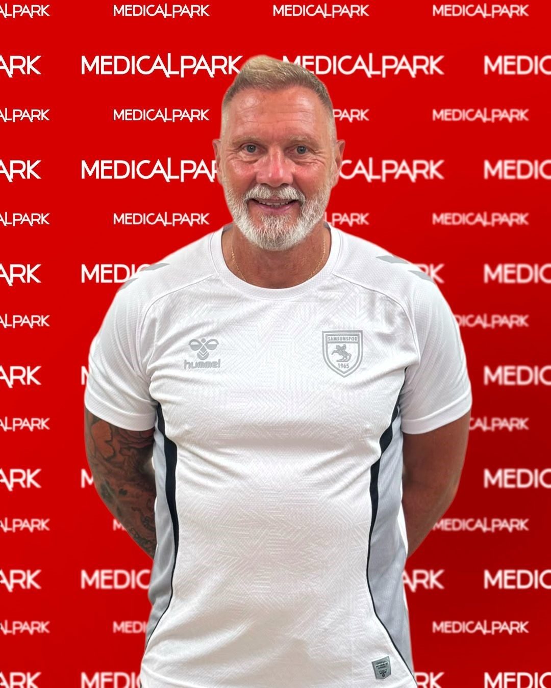Samsunspor Teknik Direktörü Thorsten Fink, sağlık kontrolünden geçti