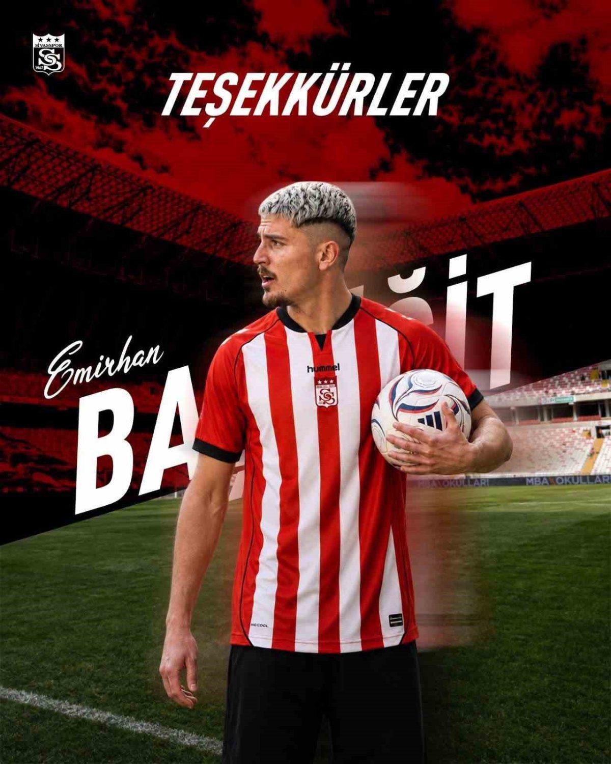 Sivasspor’dan Emirhan Başyiğit’e veda