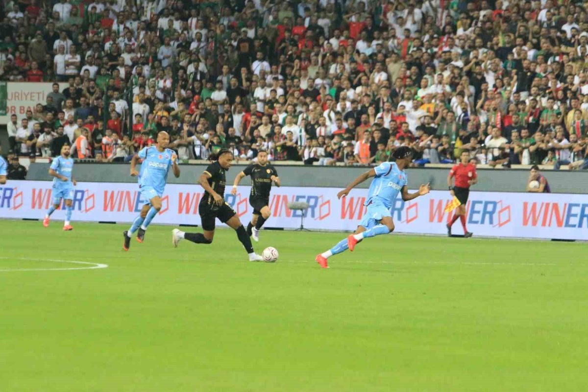 Trendyol Süper Lig: Amed SF: 0 - Trabzonspor: 1