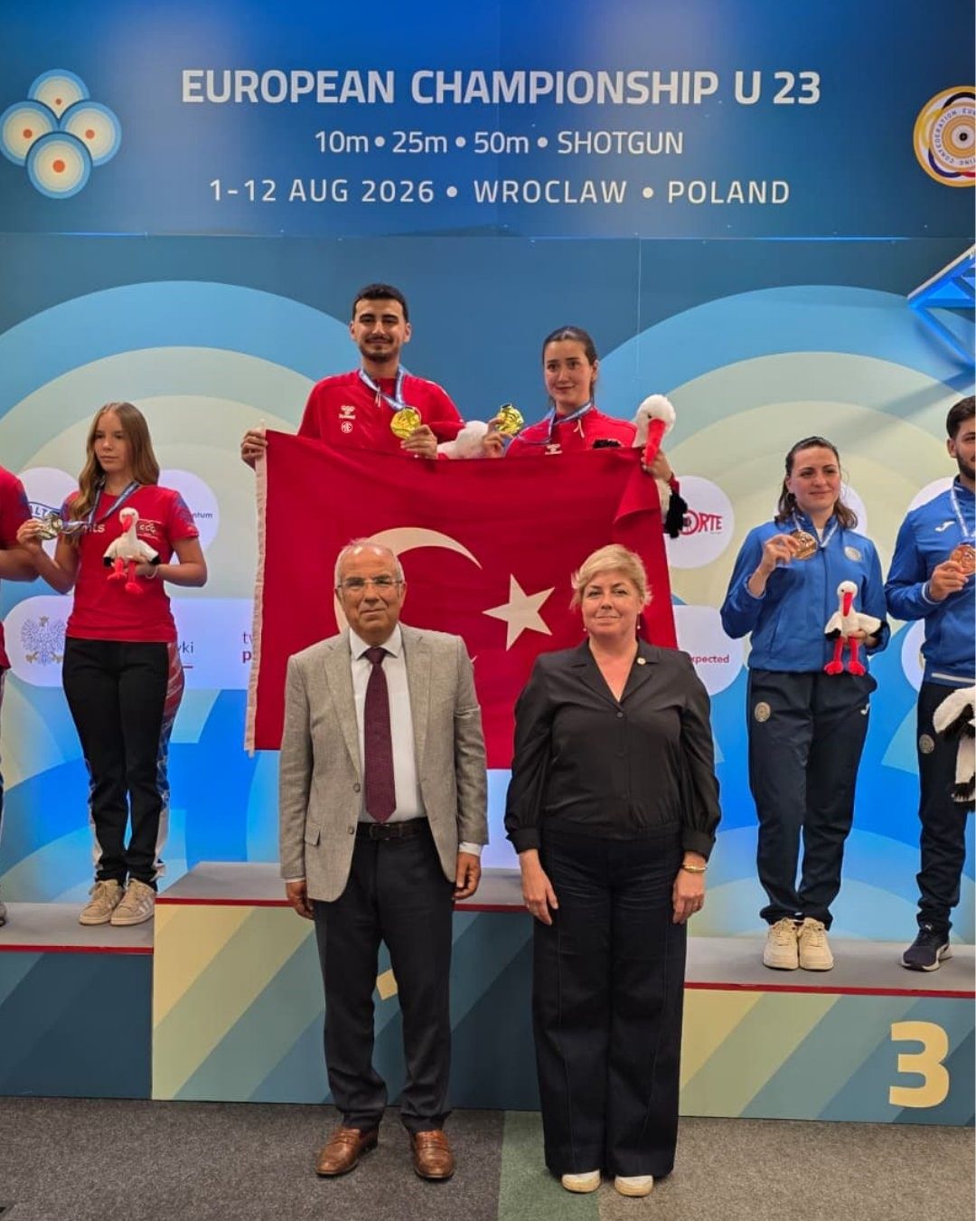U23 Avrupa Şampiyonası’nda Havalı Tabanca Karışık Takımı’ndan altın madalya - Foto 3