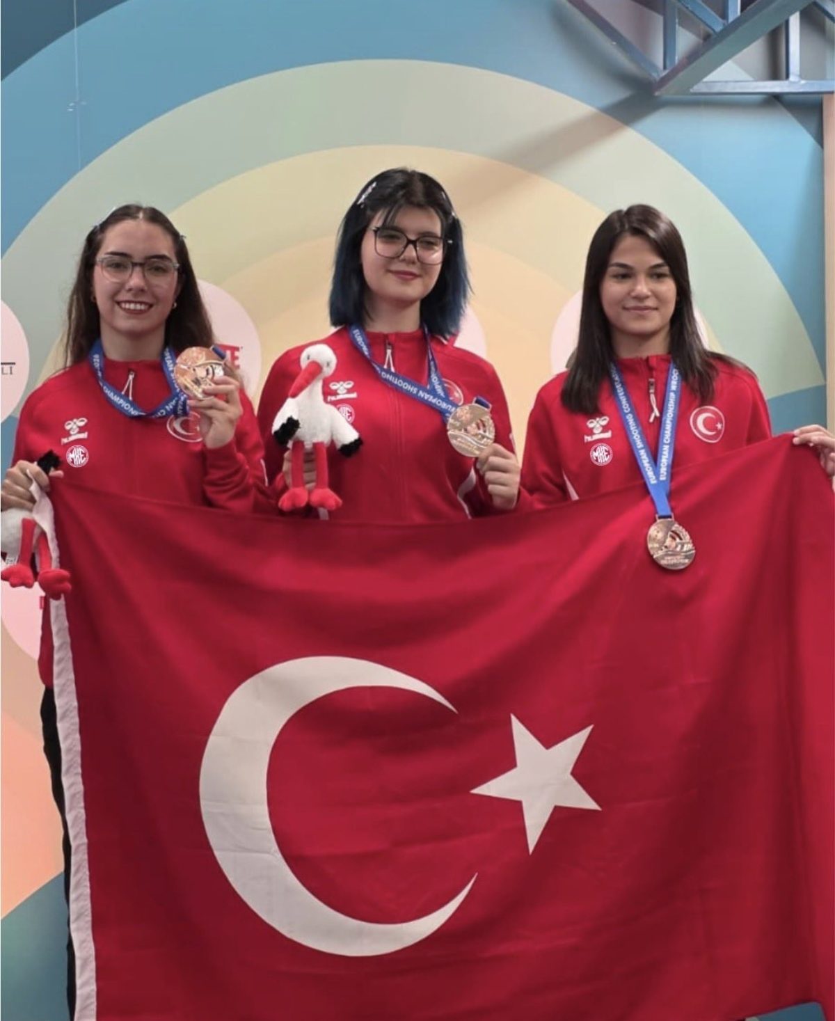 U23 Avrupa Şampiyonası’nda Havalı Tüfek Kadın ve Erkek Takımlarından bronz madalya