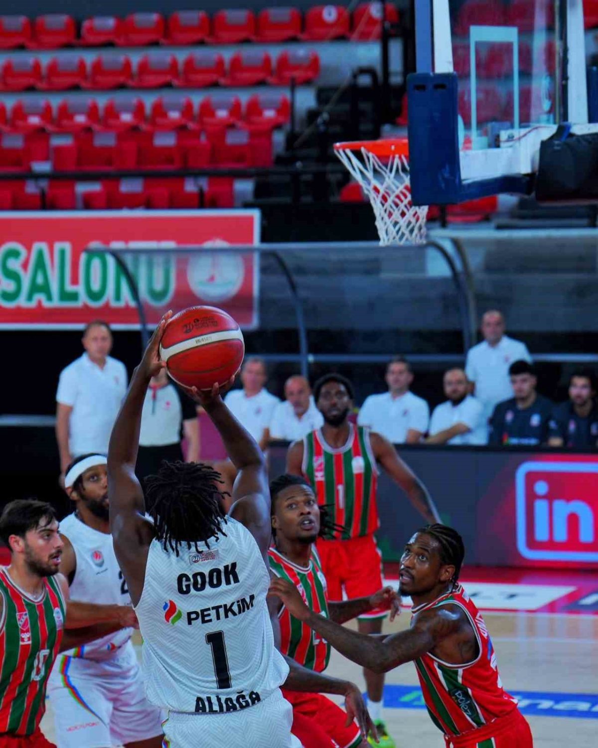 Aliağa Petkimspor, hazırlık maçında Karşıyaka’yı mağlup etti
