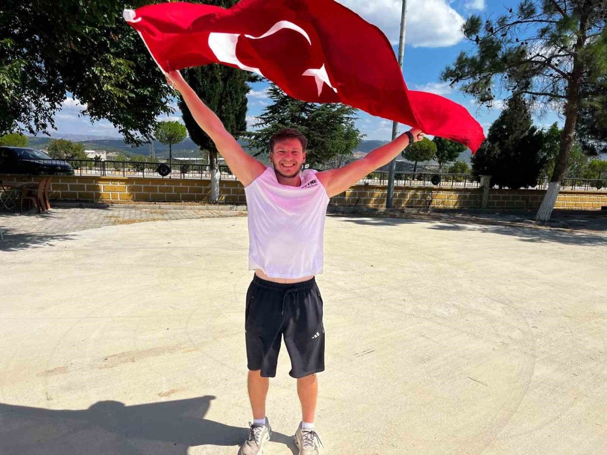 Almanya’dan koşmaya başlayan gurbetçi 53 günde Denizli Buldan’a ulaştı