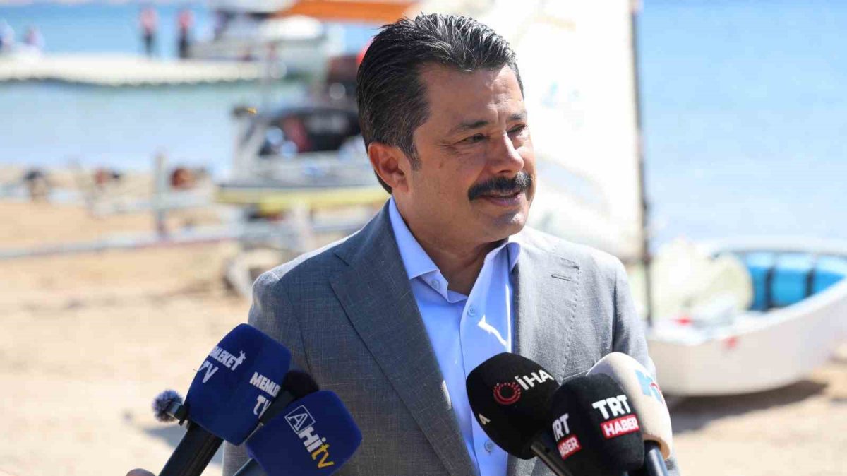 Bozkırın ortasında yelken heyecanı: Hirfanlı Baraj Gölü genç sporcuları ağırlıyor - Foto 6