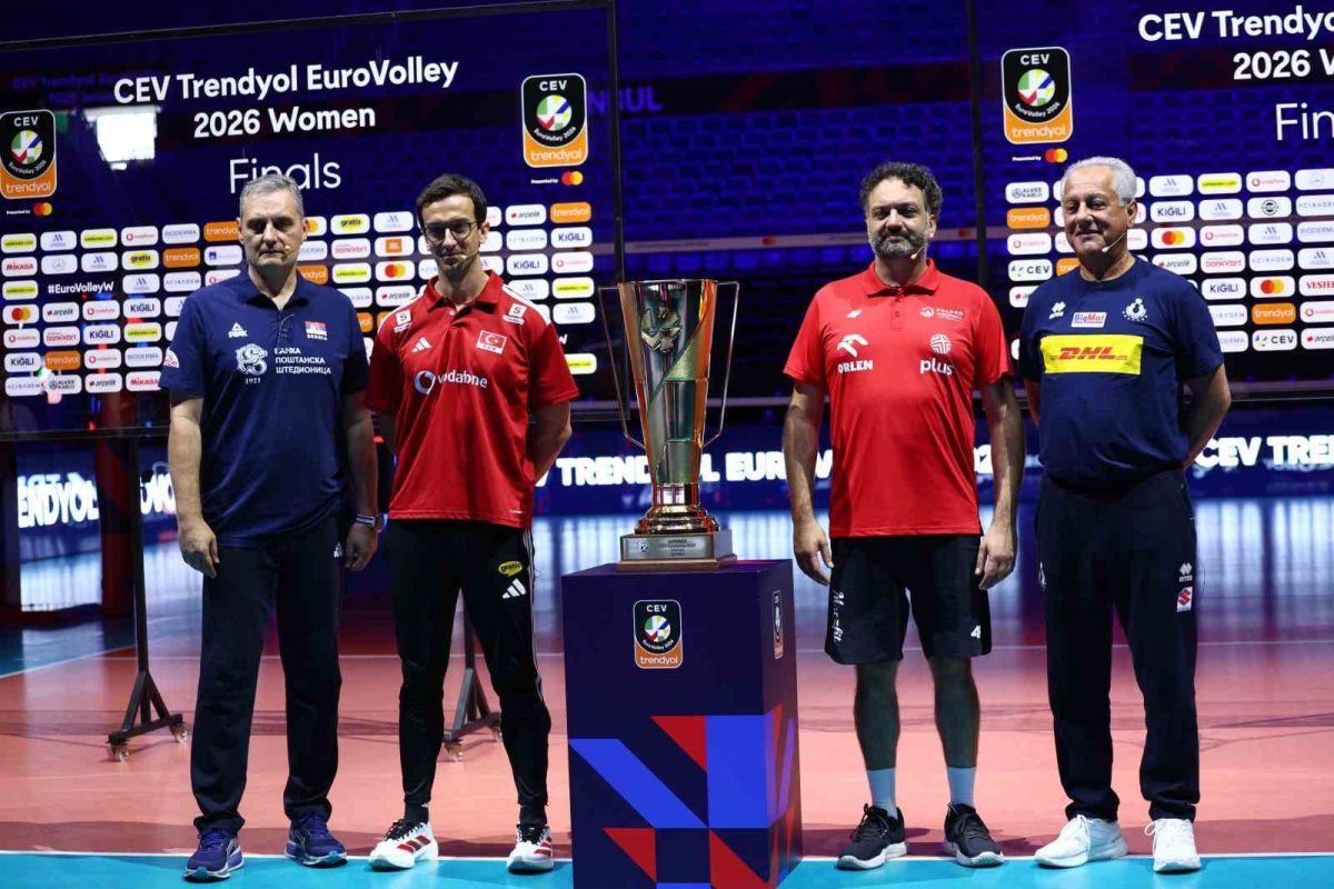 CEV Trendyol 2026 Kadınlar Avrupa Şampiyonası yarı finalleri öncesi basın toplantısı yapıldı - Foto 2