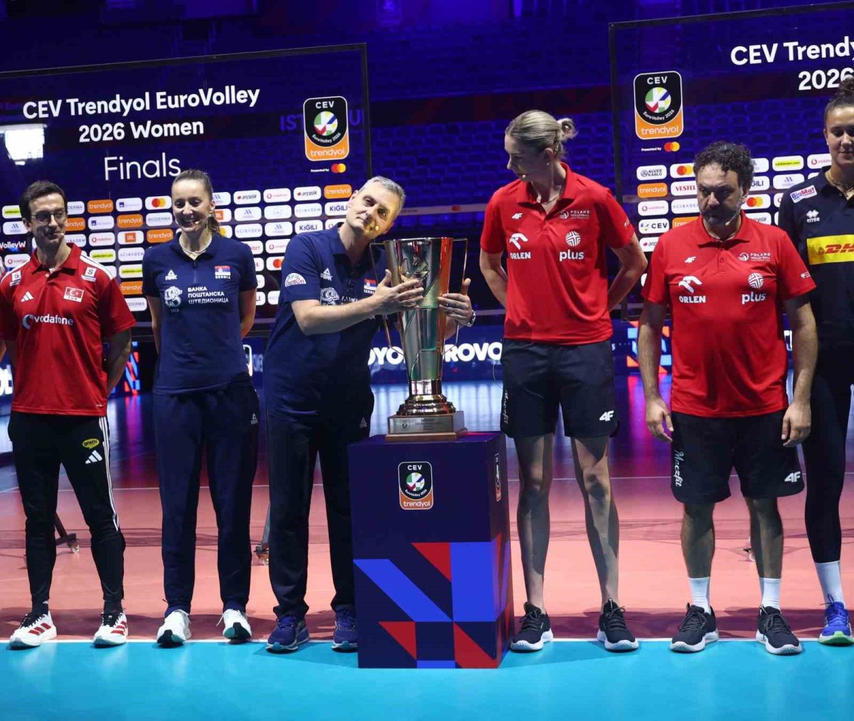 CEV Trendyol 2026 Kadınlar Avrupa Şampiyonası yarı finalleri öncesi basın toplantısı yapıldı - Foto 5