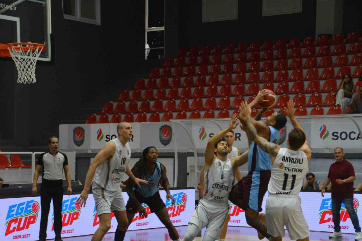 Ege Cup 2026: Aliağa Petkimspor: 91 - Trabzonspor: 73 - Foto 4