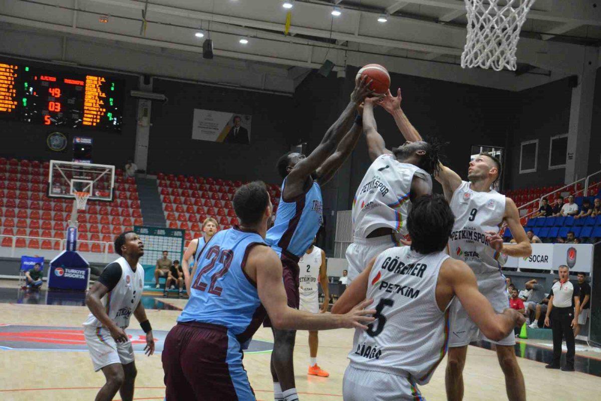 Ege Cup 2026: Aliağa Petkimspor: 91 - Trabzonspor: 73 - Foto 7