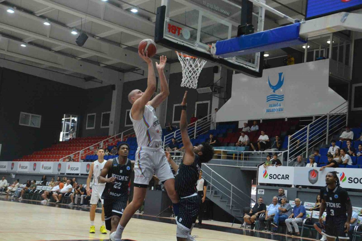 Ege Cup2026: Aliağa Petkimspor: 81 - Neftchi İdman: 52 - Foto 7