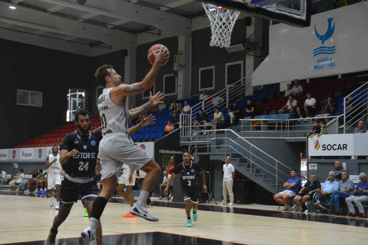Ege Cup2026: Aliağa Petkimspor: 81 - Neftchi İdman: 52 - Foto 8