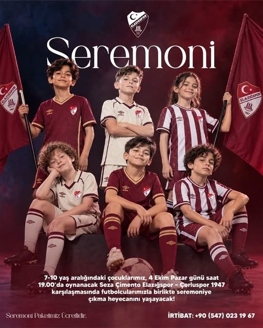 Elazığspor’dan seremoni paketi