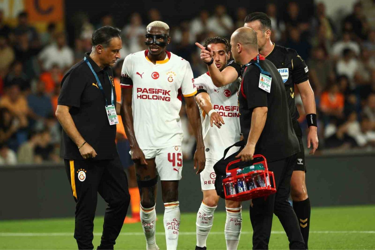 Galatasaray’da Victor Osimhen sakatlandı