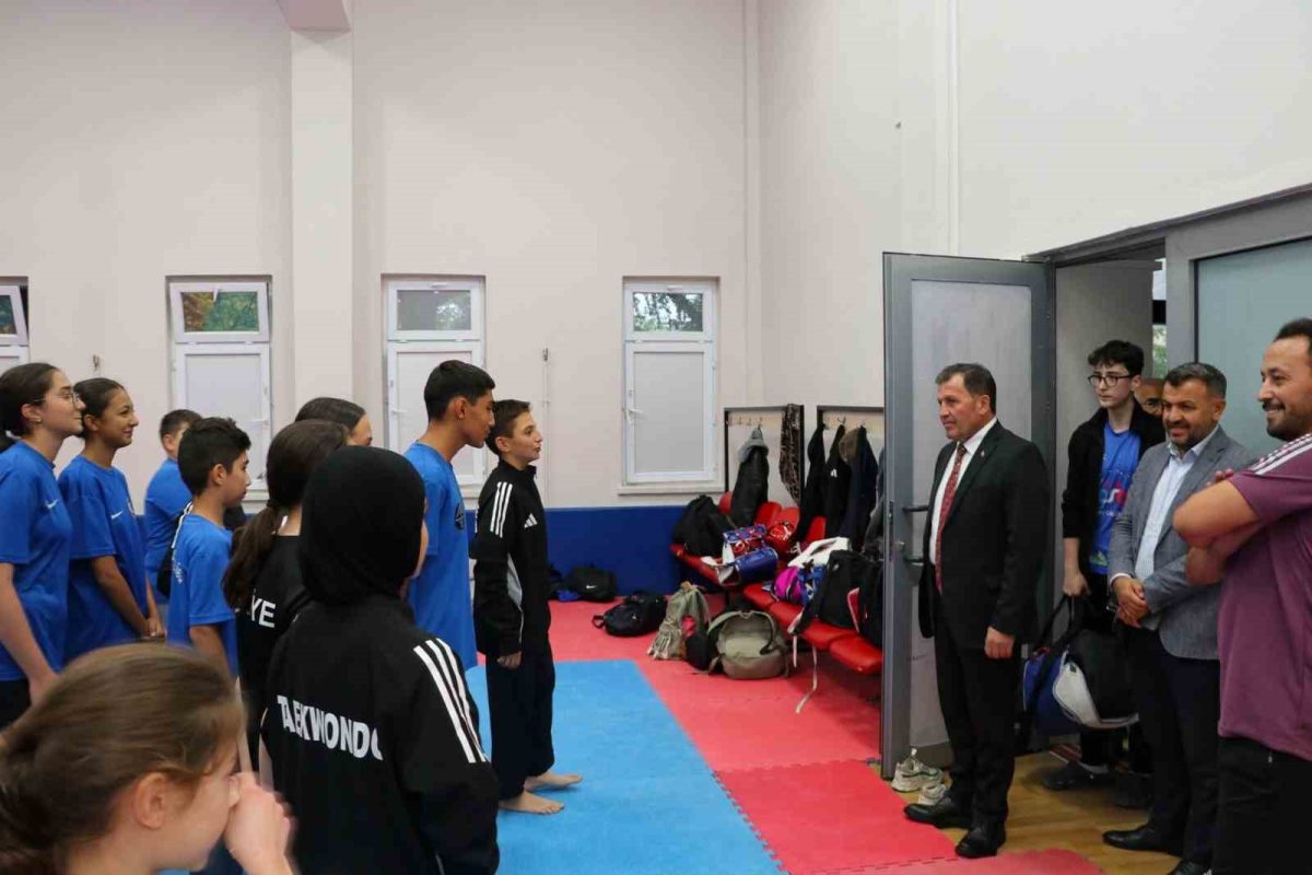 Kabakcı’dan Gevher Nesibe Spor Salonu’na Ziyaret - Foto 3