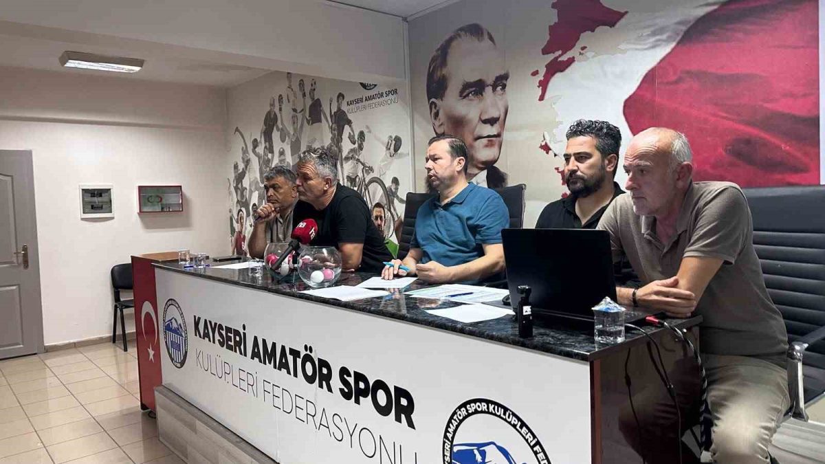 Kayseri 1. Amatör Küme fikstürü çekildi - Foto 3