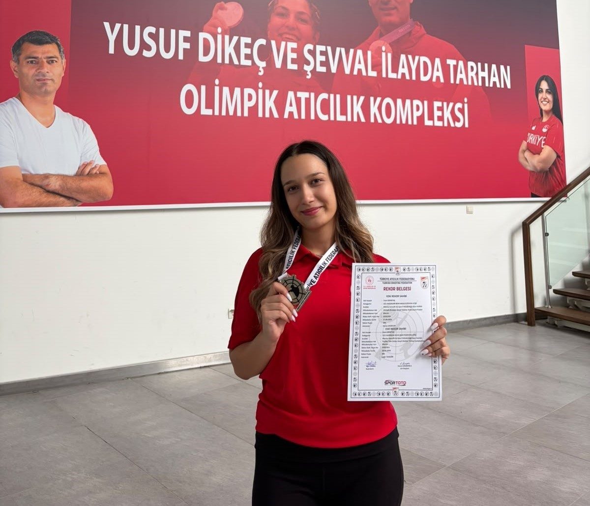 Manisalı milli sporcu Denktaş’tan rekor üstü atış - Foto 2
