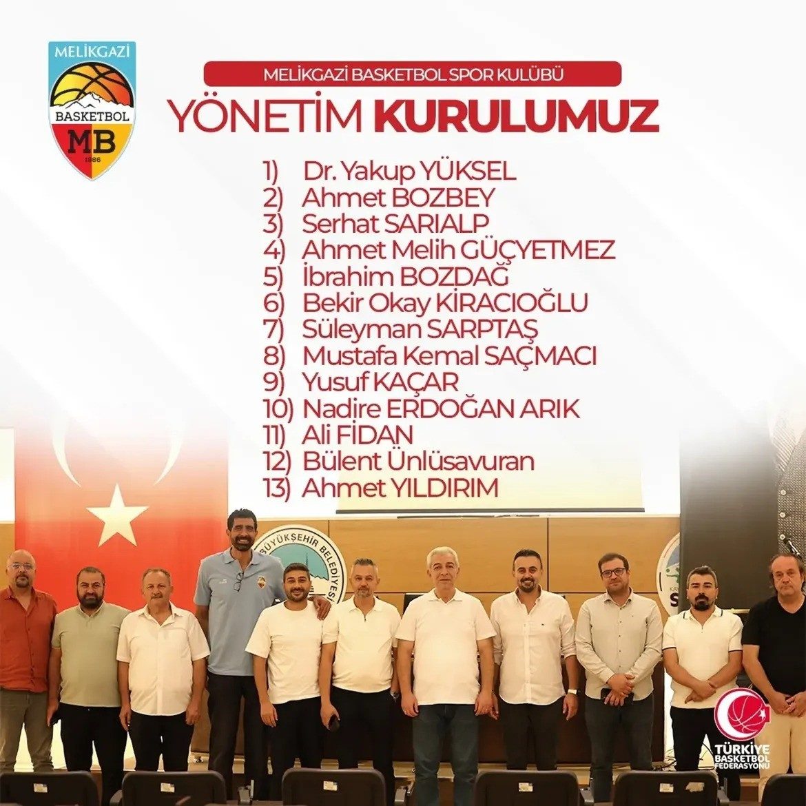 Melikgazi Kayseri Basketbol’da Genel Kurulu yapıldı - Foto 3