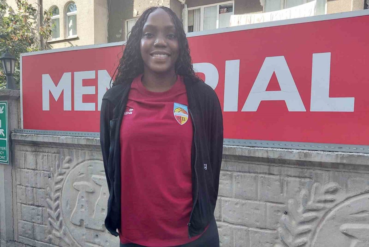 Melikgazi Kayseri Basketbol’un yeni transferi Beatrice sağlık kontrolünden geçti