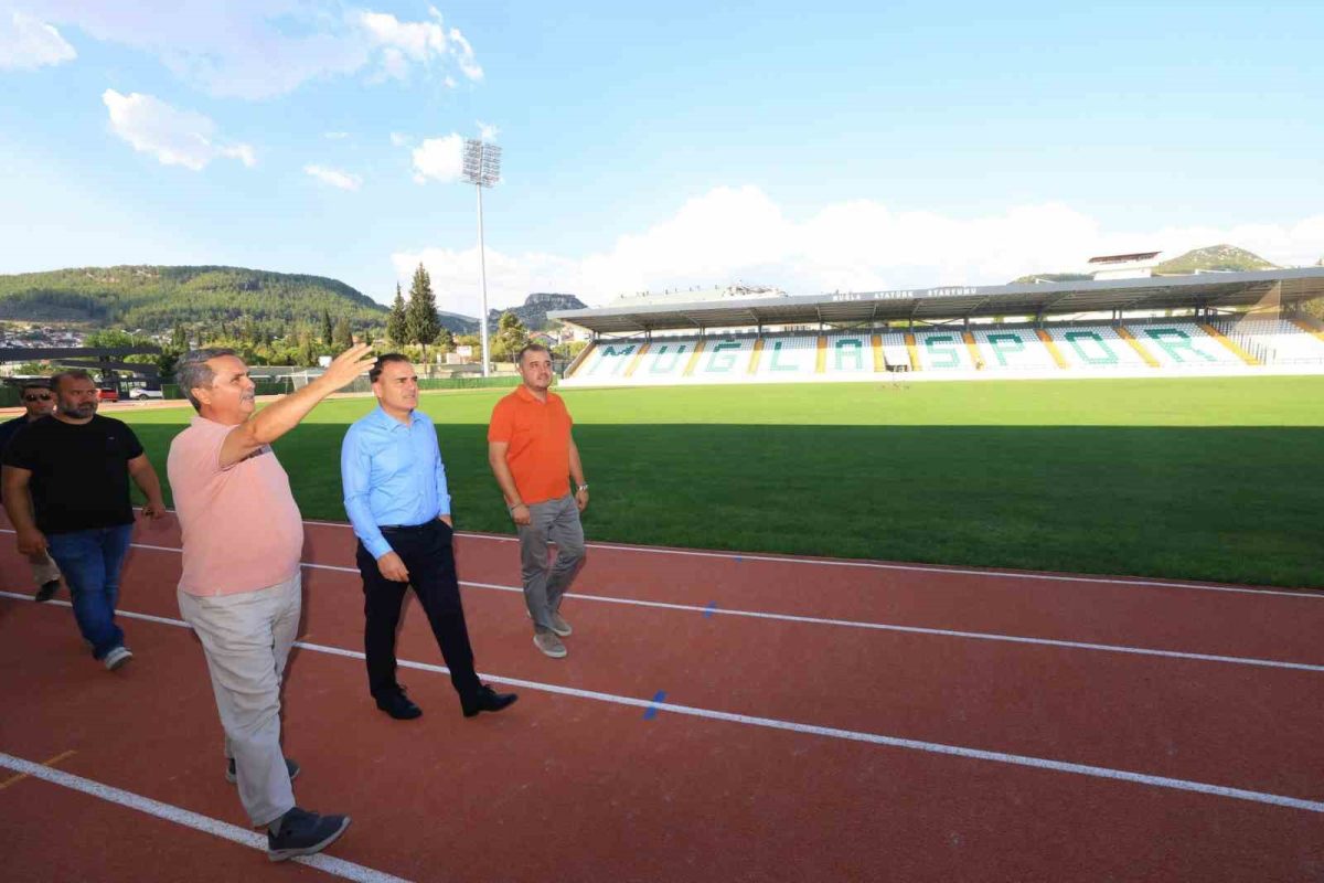 Muğlaspor kendi stadında tarihindeki ilk gece ve 1. Lig maçına çıkıyor - Foto 7