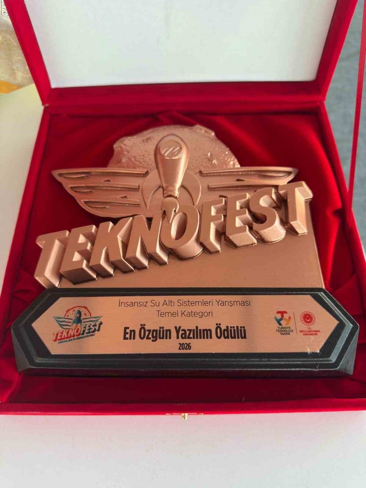 Şahinbey Zağanos Takımı’ndan TEKNOFEST’te büyük başarı