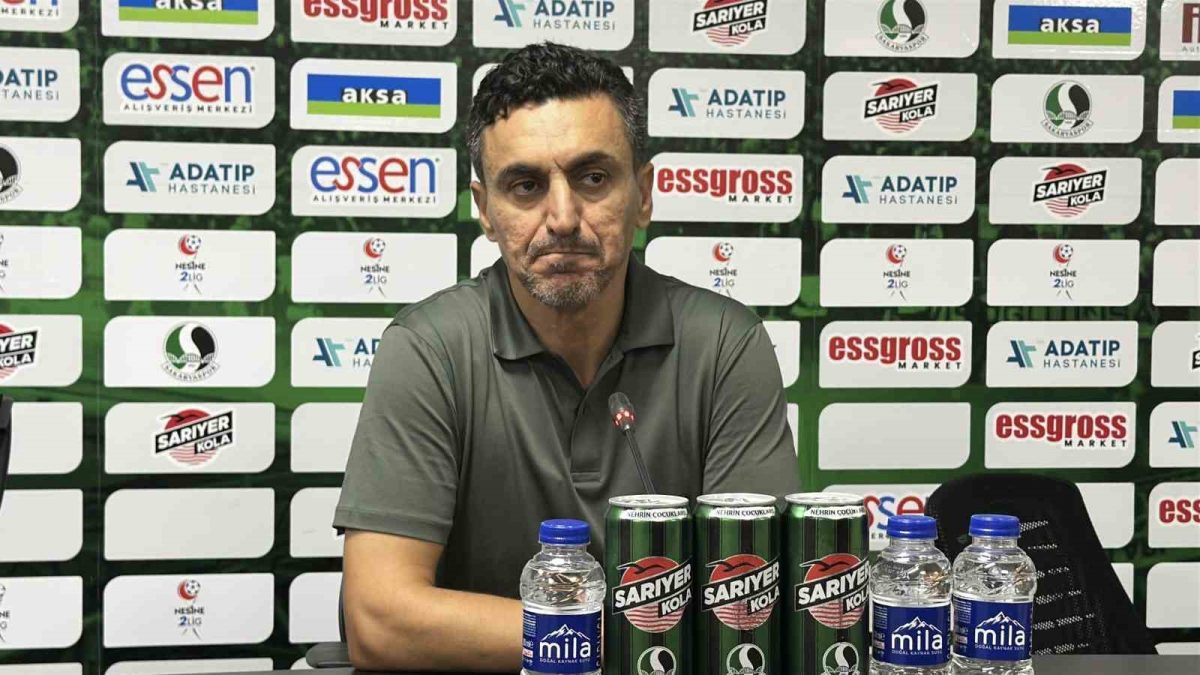 Sakaryaspor - Adana 01 Futbol Kulübü SK maçının ardından
