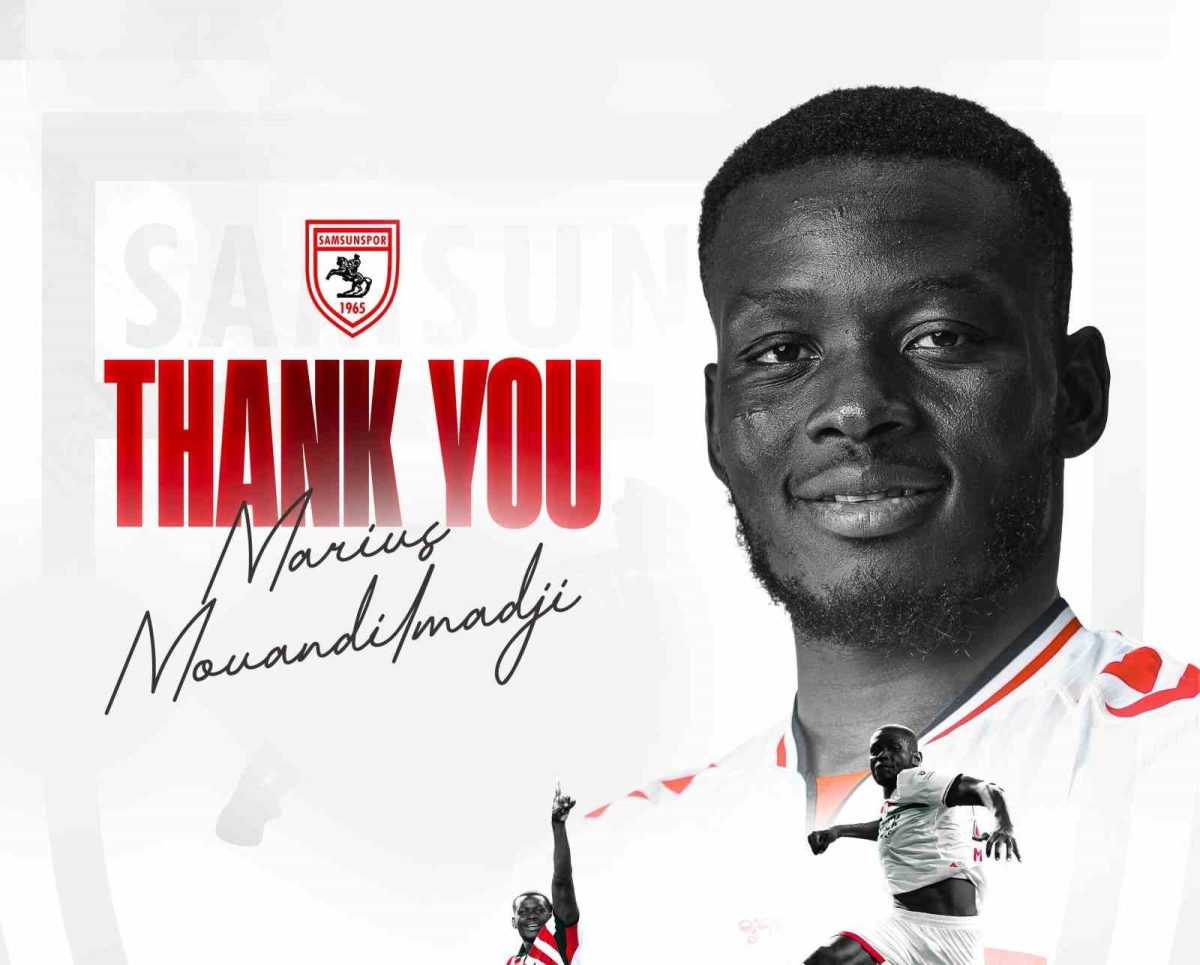 Samsunspor’da Mouandilmadji takımdan ayrıldı