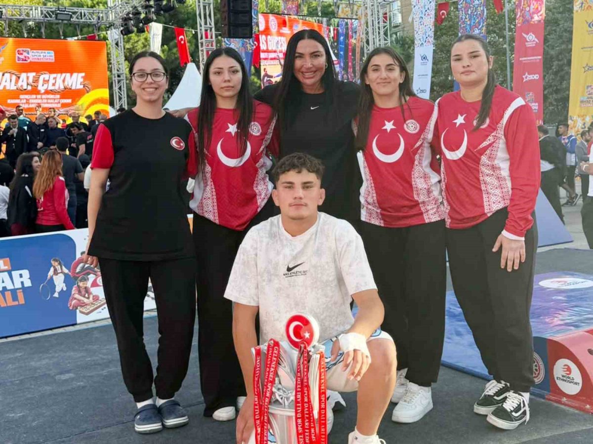 Samsun’un mas güreşi başarısı