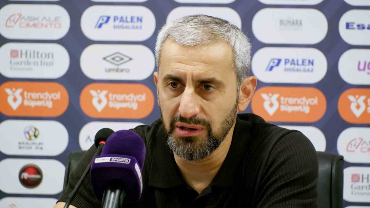 Serkan Özbalta: "3 puan almanın mutluluğunu yaşıyoruz"