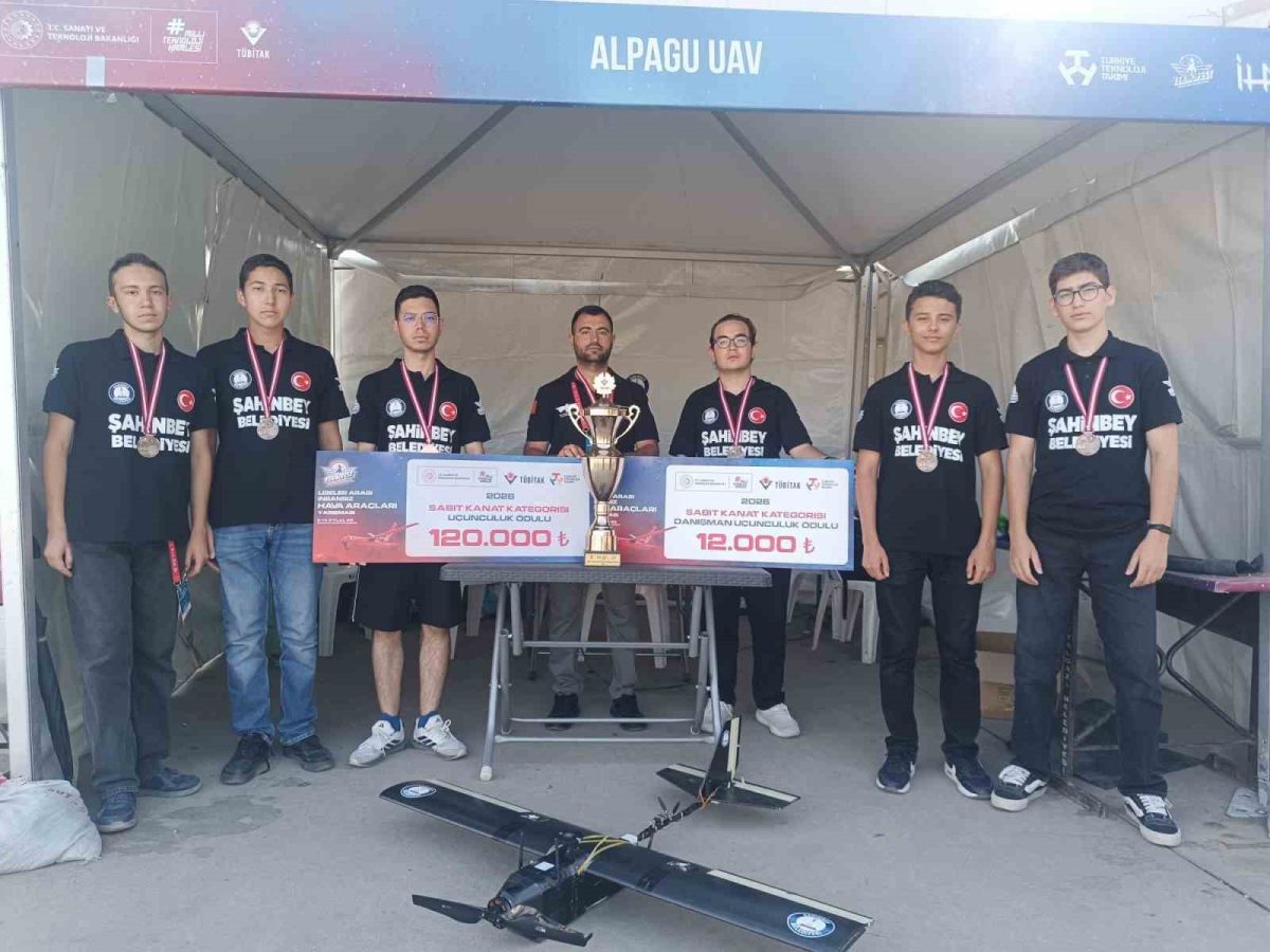 TEKNOFEST’te Şahinbey Belediyesi’den çifte gurur