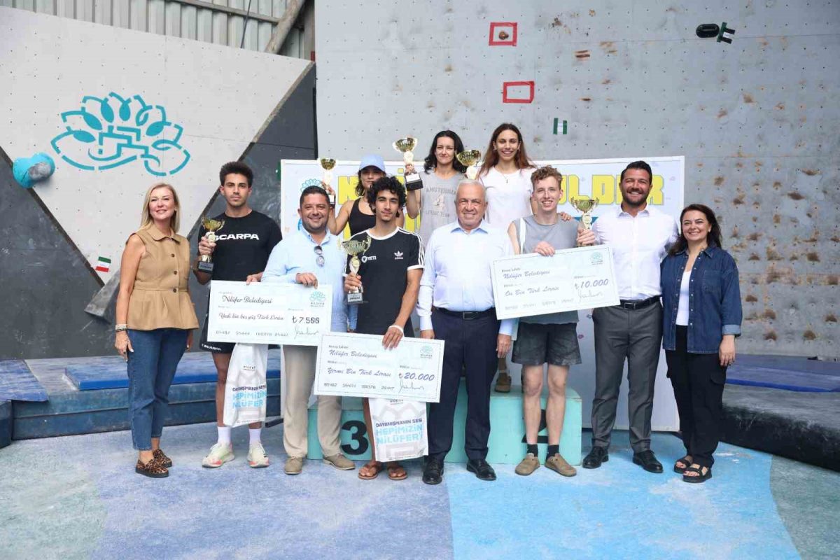 Tırmanış tutkunları Nilüfer’de buluştu
