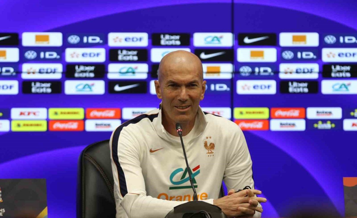 Zinedine Zidane: "Zidane oyunu diye bir şey yok. Yarın herkes Fransa takımını görecek" - Foto 3