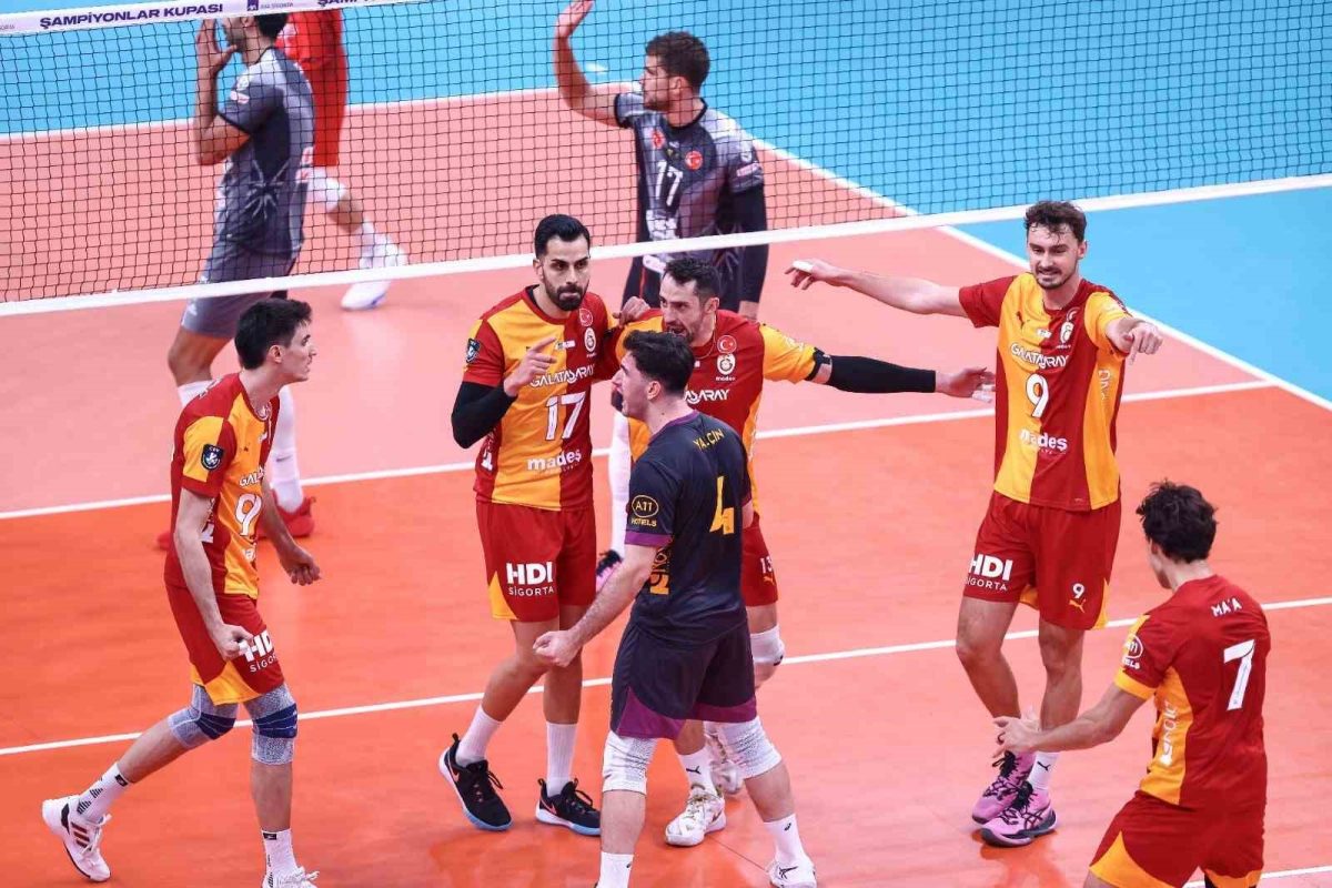 2026 Erkekler Şampiyonlar Kupası’nda şampiyon Galatasaray oldu