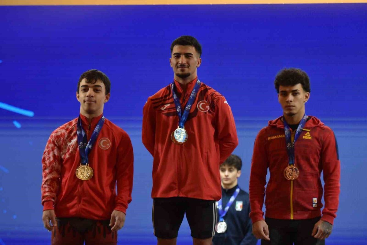 BARÜ’lü milli sporculardan Avrupa Halter Şampiyonası’nda 5 madalya