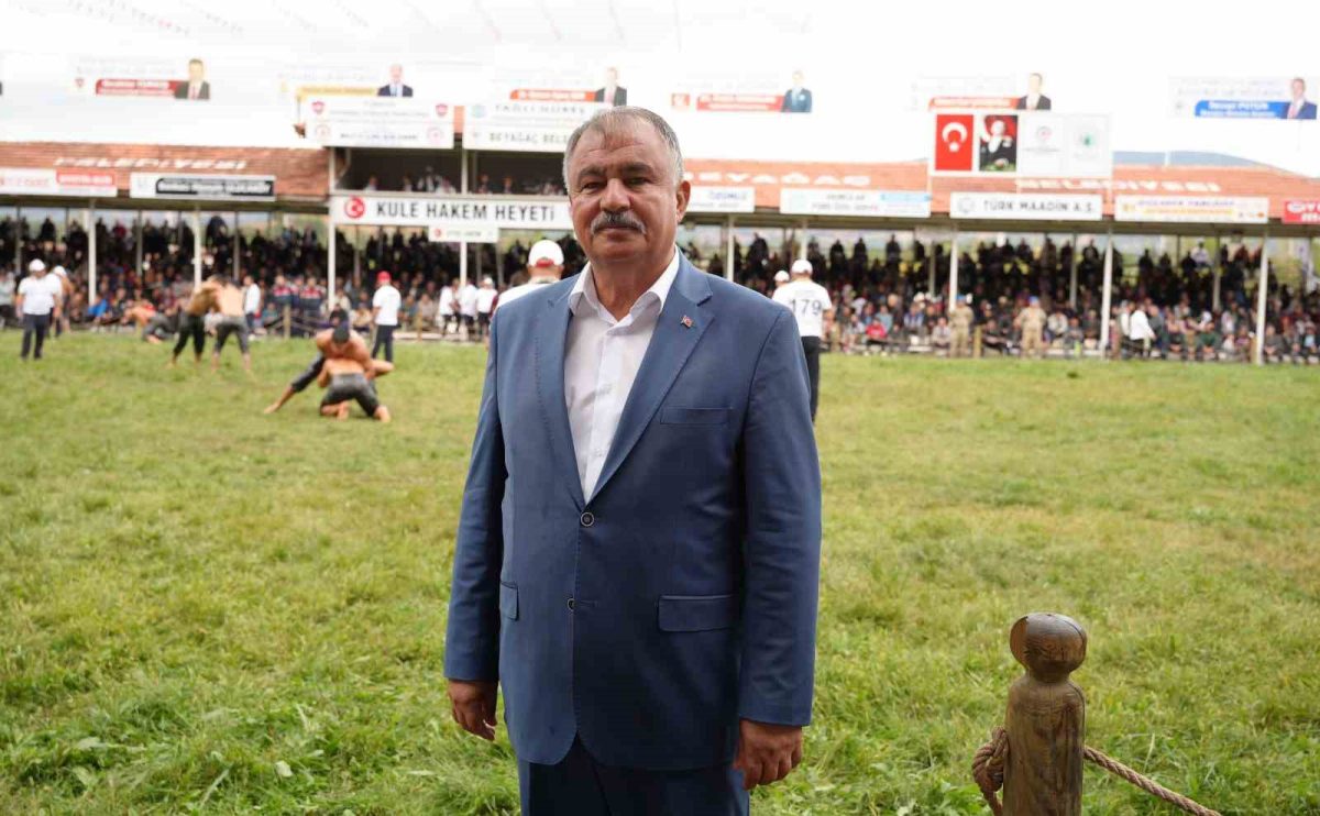 Beyağaç er meydanının paşpehlivanı İsmail Balaban oldu - Foto 6