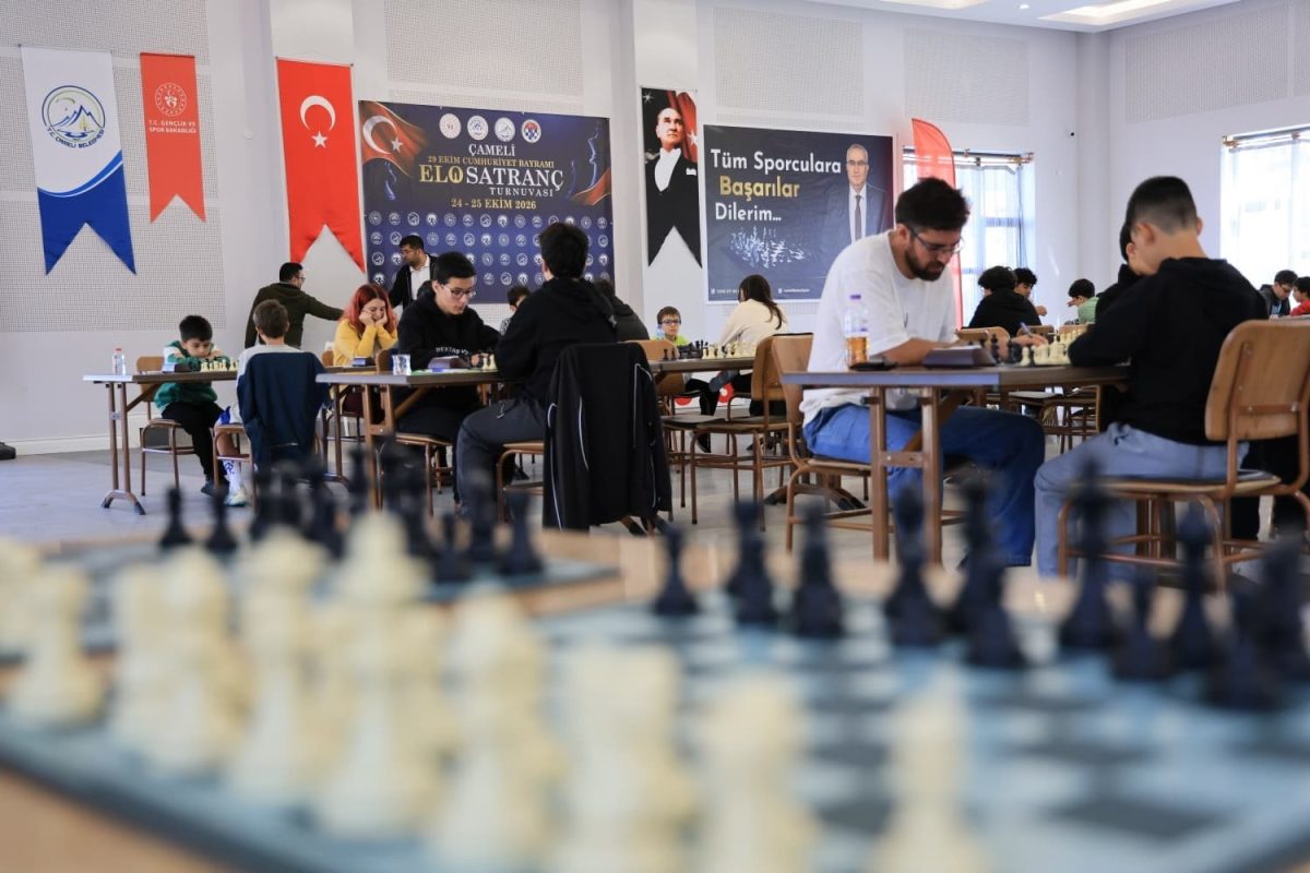 Çameli’de 29 Ekim Cumhuriyet Bayramı ELO Satranç Turnuvası başladı