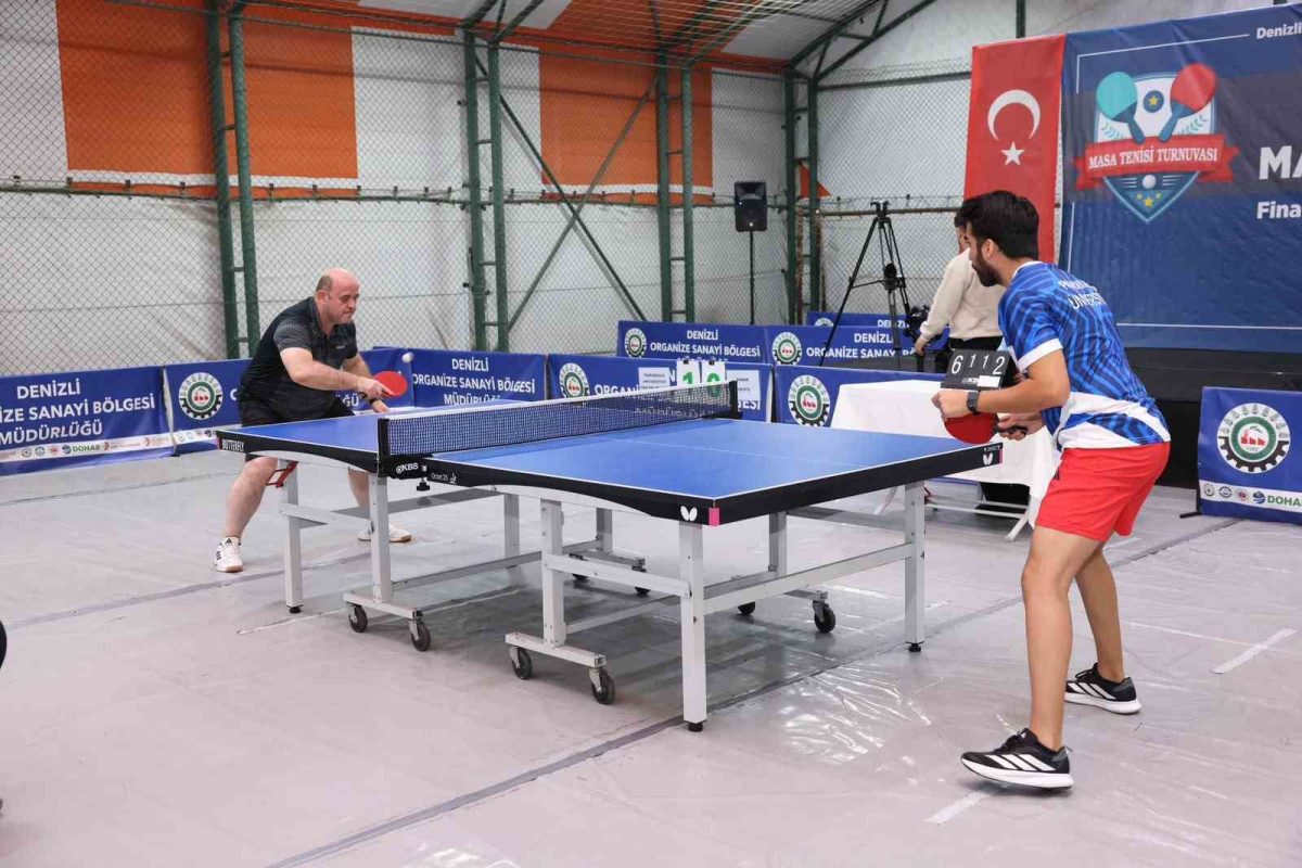 Denizli OSB 7. Masa Tenisi Turnuvası şampiyonu belli oldu - Foto 2