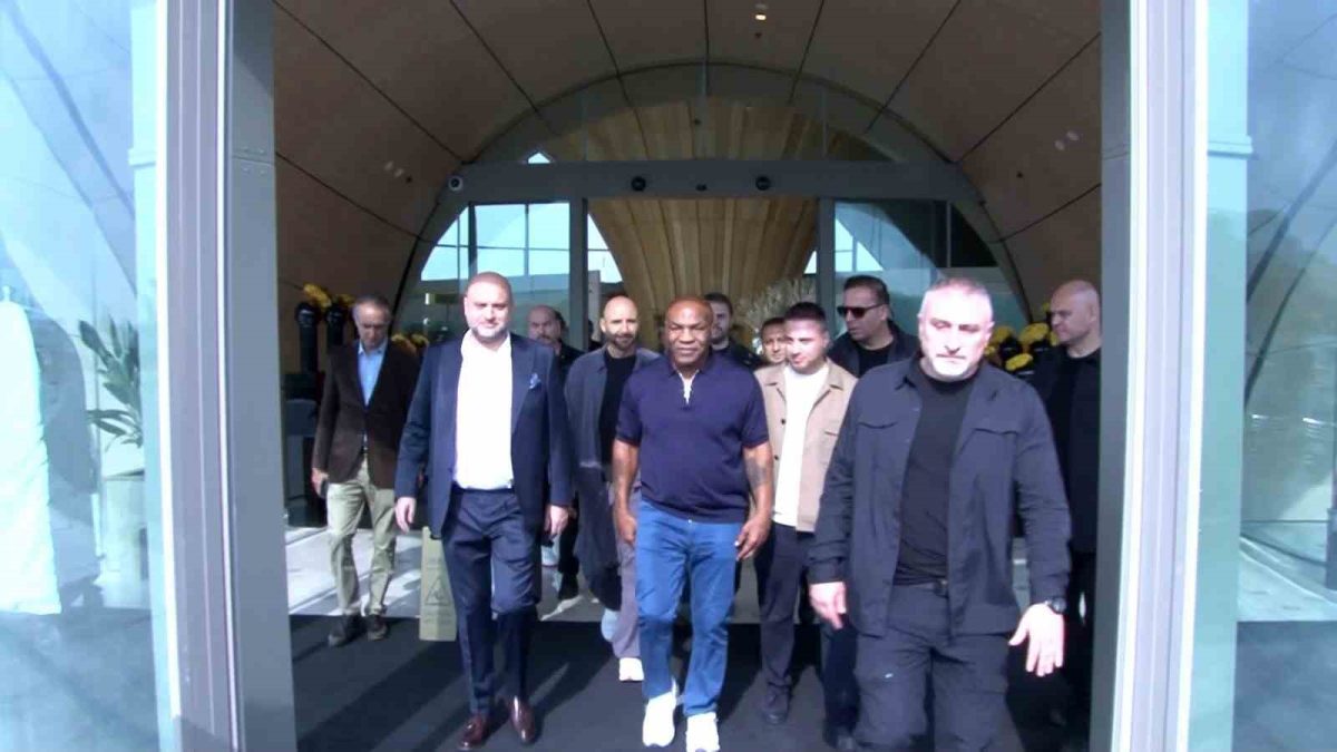 Dünyaca ünlü boksör Mike Tyson İstanbul’da